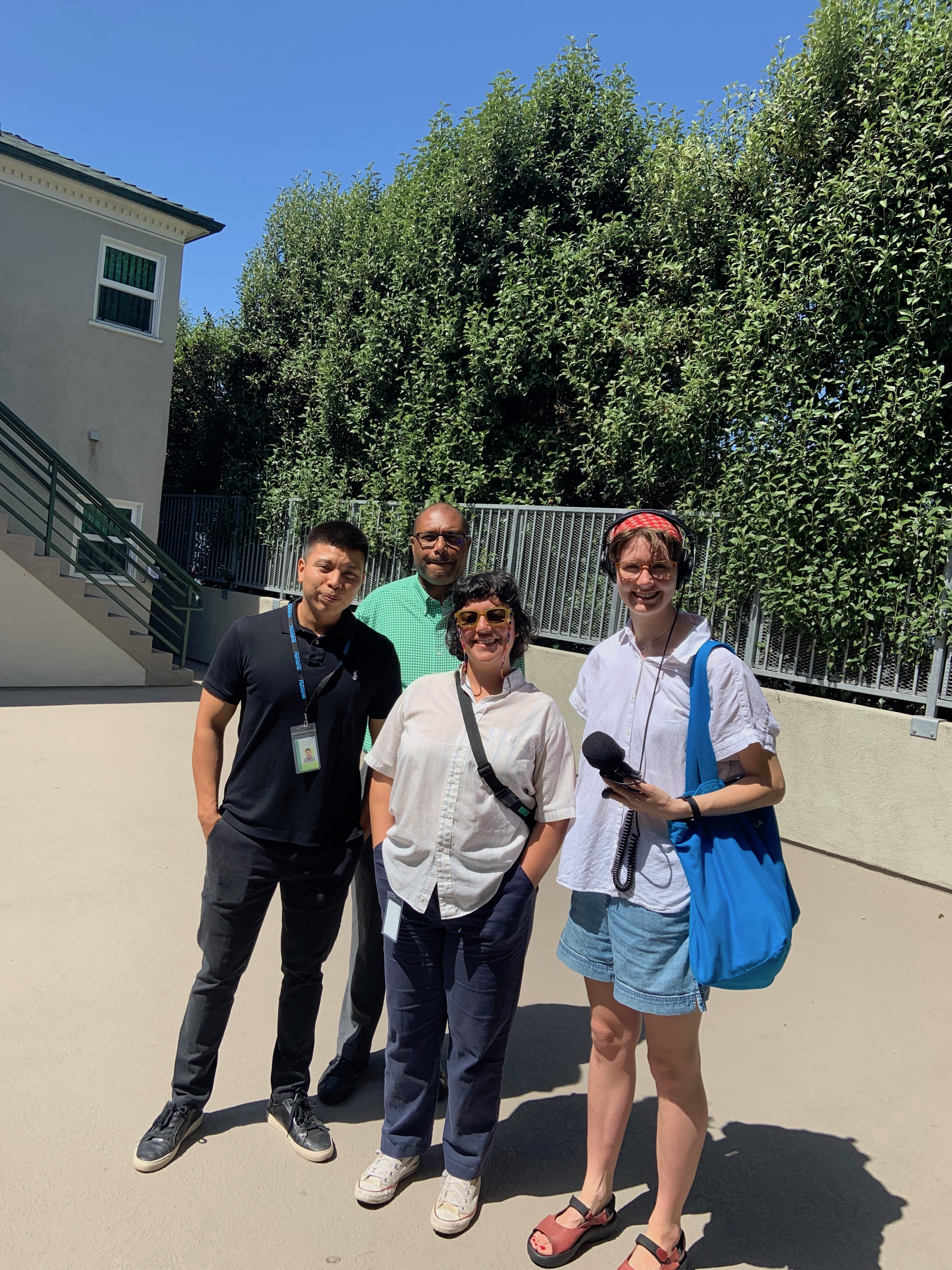 From Left: Jesus Martinez, Mario Washington, Cassie Gogreve, Klara Kaufman